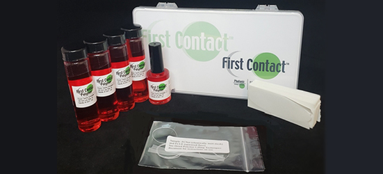 Red First Contact Polymer Red First Contact Polymer