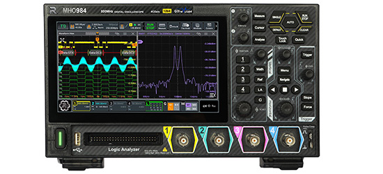 Rigol MHO900 Series, 12-Bit, 350MHz-800MHz, 7” Display, 4GSa/s