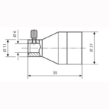 SCHOTT Focusing Lenses for flexible lightguides and goosenecks 158 210
