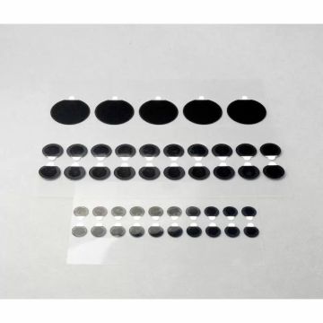 Agar AGG3348A Conductive Carbon Adhesive Tabs - Aluminium Foil Core