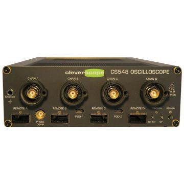 Cleverscope CS548 Isolated Oscilloscope 2kV DC Isolated 4-Channel