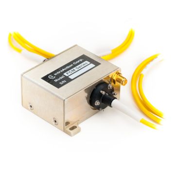 IntraAction FCM Series Fibre Pigtailed Acousto-Optic Modulator