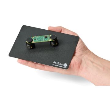 Sensepeek 7024 PCBite Kit, 4 low profile PCB Holders & insulated XS Baseplate