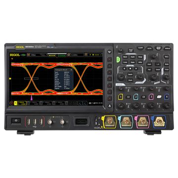 Rigol MSO8204A, 2.0GHz Oscilloscope (3GHz Single Channel), 10 GSa/s, 500 Mpts, 4 Analogue Channel, 16 Digital Logic Channel 