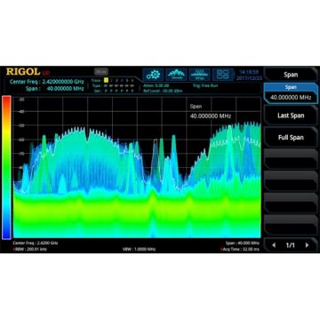 Rigol RSA3000-B40, 40MHz Real-Time Analysis Bandwidth option