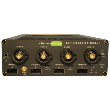 Cleverscope CS548 Isolated Oscilloscope 2kV DC Isolated 4-Channel