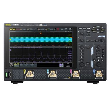 Rigol DHO5104 1GHz, 4 Channel, 4GSa/s, 12-Bit, Digital Oscilloscope