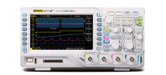 MSO1000Z Series, 50-200MHz, 7” Display, 1GSa/Sec MSO1000Z Series, 50-200MHz, 7” Display, 1GSa/Sec